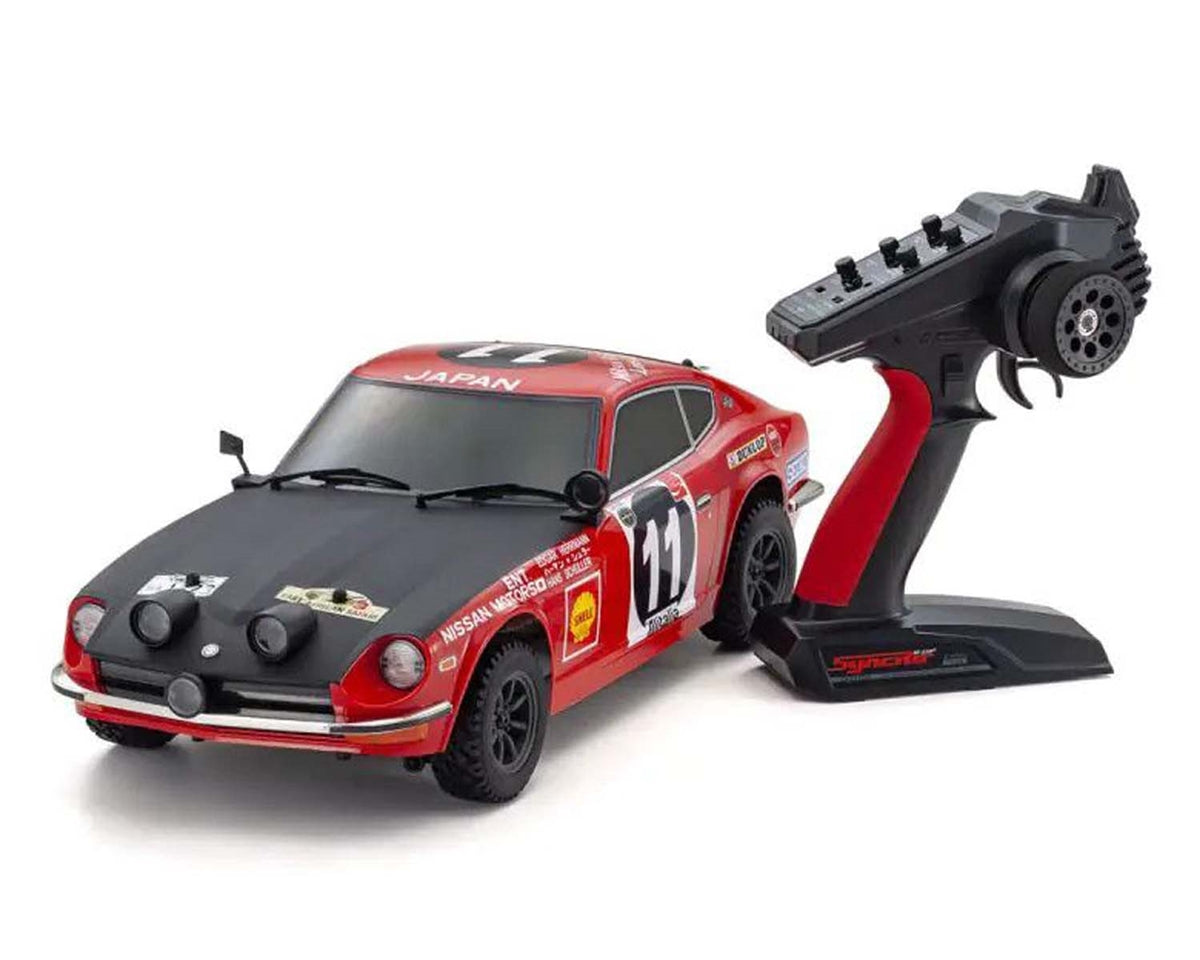 Kyosho 34482T1 1:10 Fazer 1971 Datsun 240Z Mk2 Rally 4WD RC Electric Powered Car