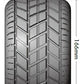 Louise R/C LT3320X 1:8 MT-Rocket Sport Tires with Removable Hex MT Wheels