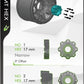 Louise R/C LT3320X 1:8 MT-Rocket Sport Tires with Removable Hex MT Wheels