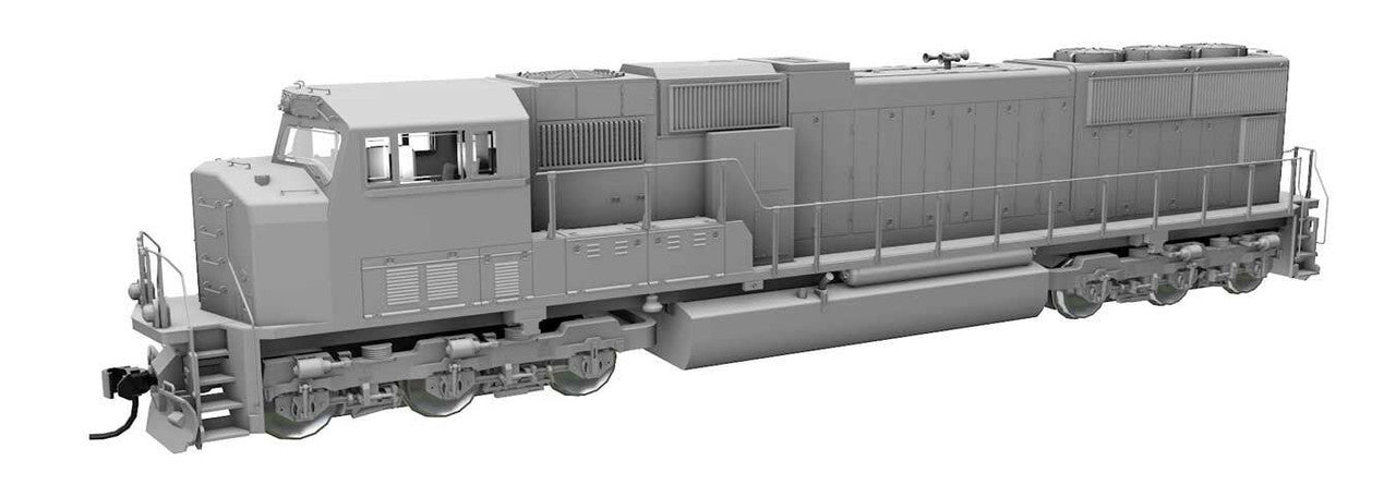 Walthers 910-11018 HO Undecorated EMD SD75M Diesel Locomotive - Standard DC