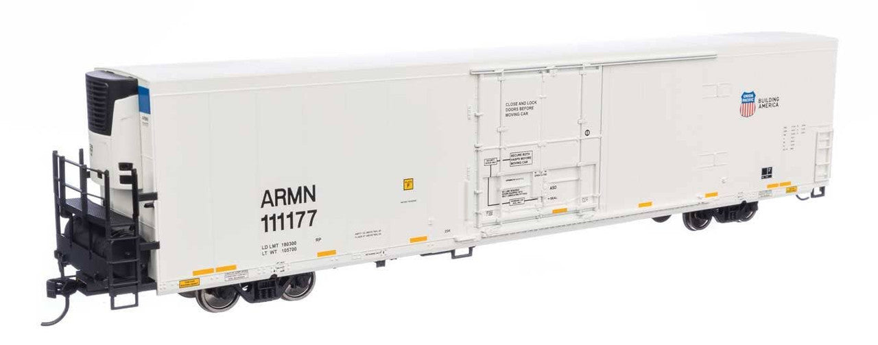 Walthers 910-4141 HO UP 72' Modern Refrigerator Boxcar Ready to Run ARMN #111177