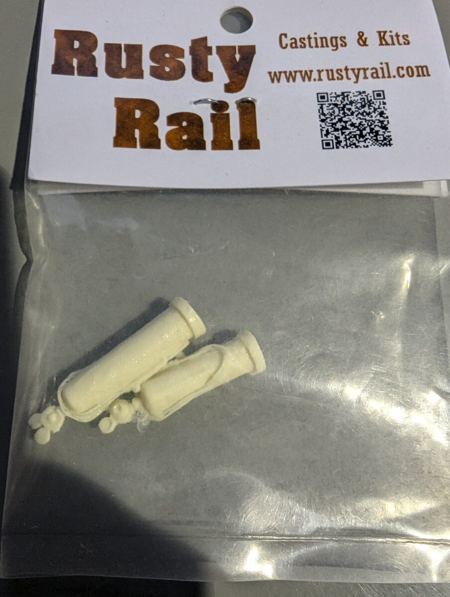 Rusty Rails HO Scale Helium Tanks Resin Kit – Trainz