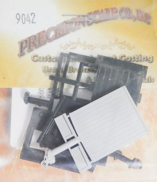 Precision Scale Co. 9042 O Scale Dog House, Less Details, K-37 Tender, Kit