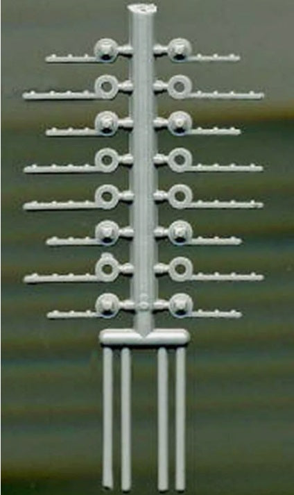 Grandt Line 5118 HO Hinge Set For Side Dump Gondolas Plastic Part