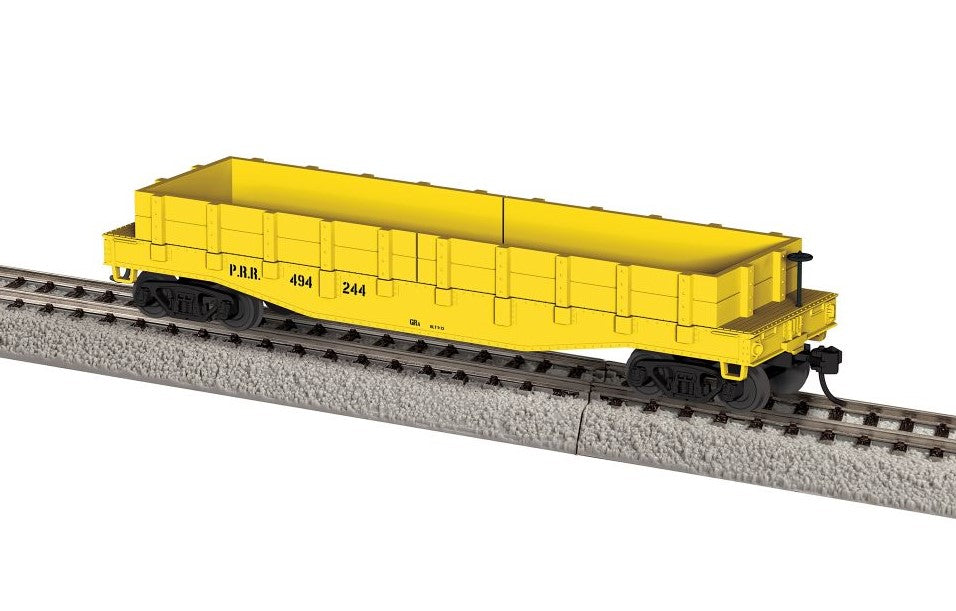 Lionel 2454290 HO Pennsylvania Railroad 40' Flatcar w/Wood Sides #494244
