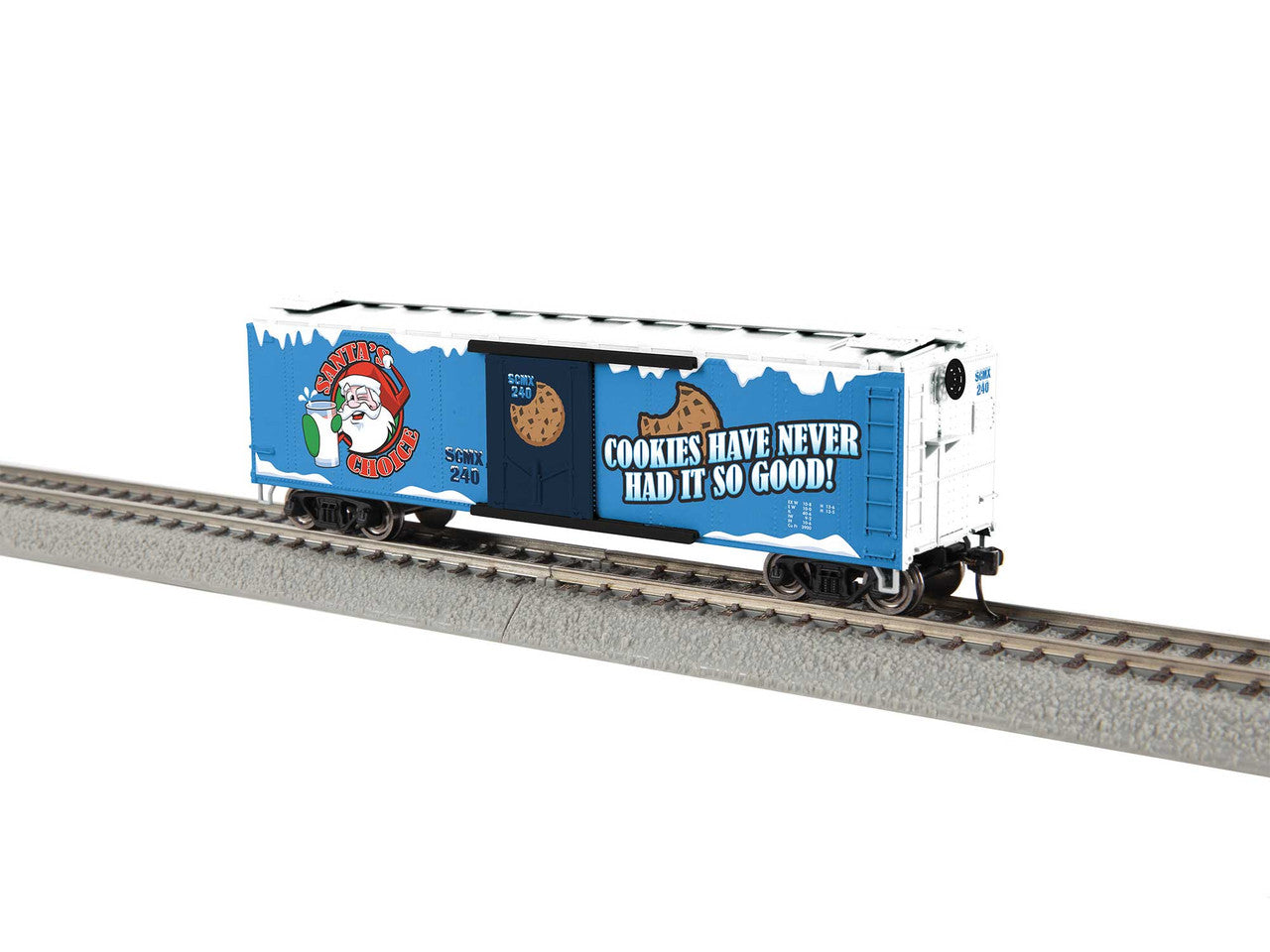 Lionel 2454360 HO Santa's Choice Milk Reefer Car