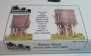 Banta Model Works BMW-128 HO Baker Tank On The Old C&S/DSP &  Building Kit