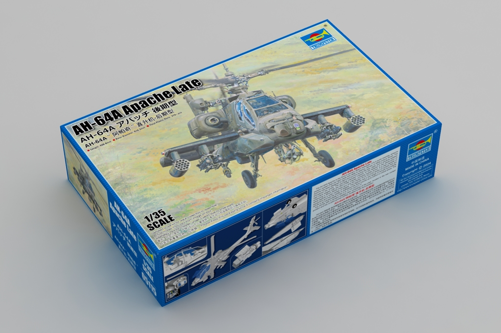 Trumpeter 05115 1:35 Boeing AH-64A Apache Late Helicopter Plastic Model Kit
