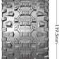Louise R/C LT3204SX 1:10 MT-Uphill Soft Tire with Removable Hex MT Wheels