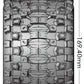 Louise R/C LT3322X 1:8 MT-Uphill Sport Tires with Removable Hex MT Wheels