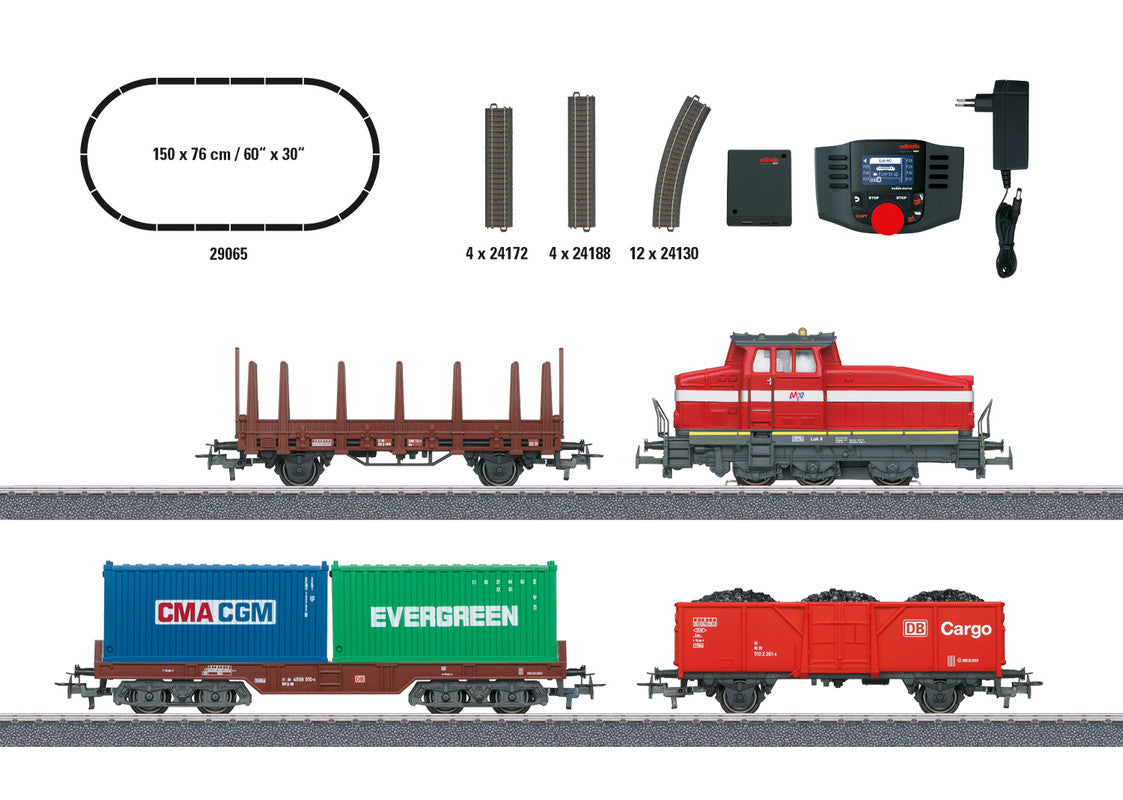 Marklin 29065 HO Modern Switching Operations with a DHG 500 Digital Starter Set