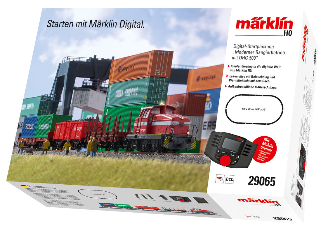 Marklin 29065 HO Modern Switching Operations with a DHG 500 Digital Starter Set