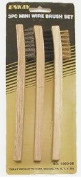 Enkay 1660-3C Mini Wire Brush Set (3 Pieces)