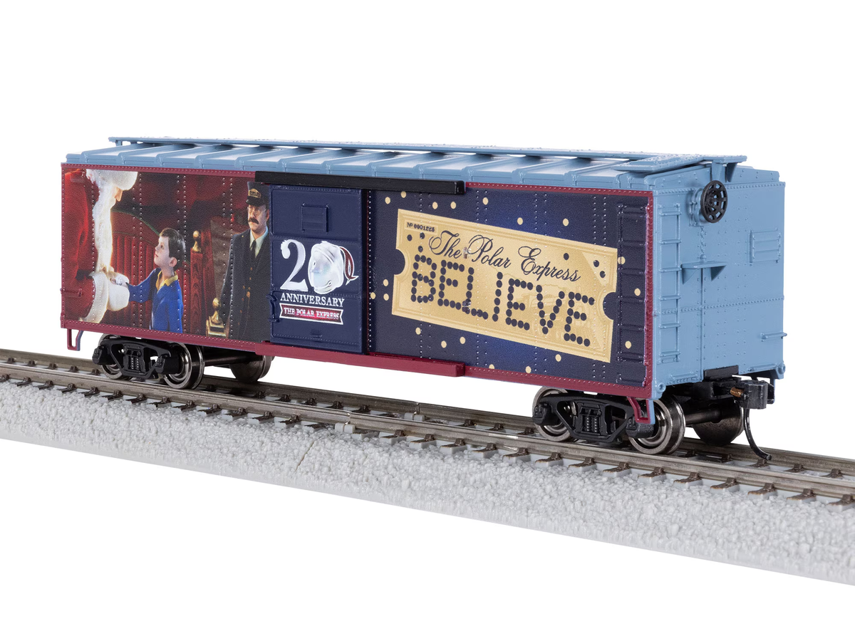 Lionel 2454480 HO The Polar Express 20th Anniversary 40' Boxcar w/Sound