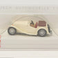 Busch 45907 HO Scale Off-White MG Midget TC Cabrio Convertible
