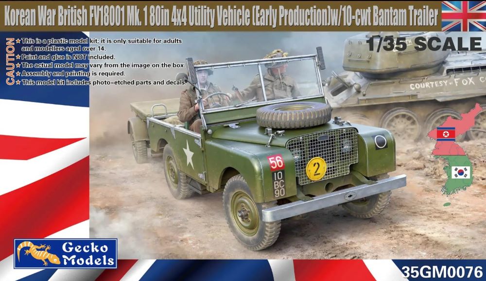 Gecko Models 350076 1:35 Korean War British FV18001 Mk.1 80