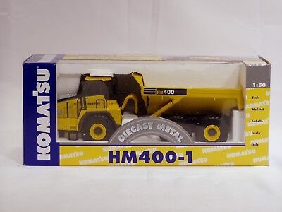 Komatsu 40014 1:50 Diecast Construction Yellow HM400-1 Dump Truck
