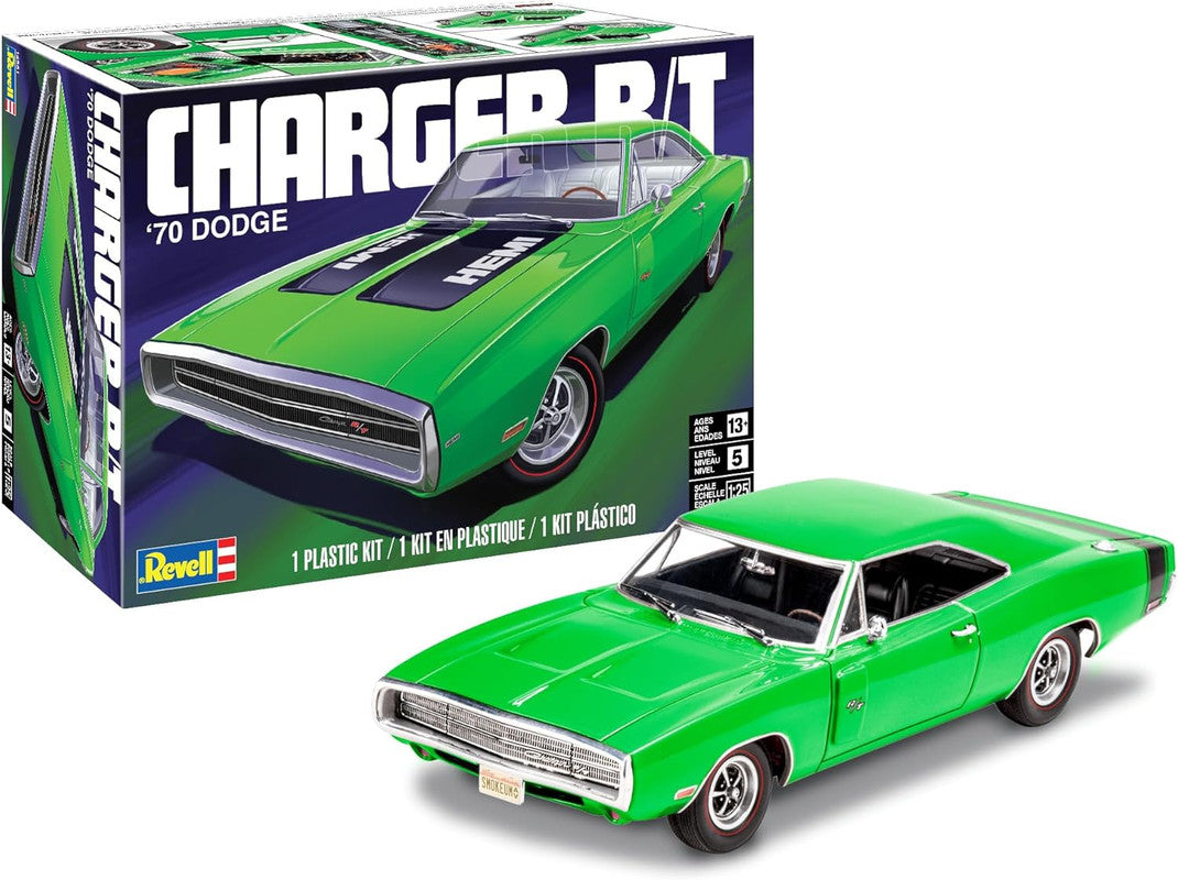 Revell 14561 1:25 1970 Dodge Charger R/T Car Plastic Model Kit