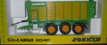 ROS 602021 1:32 Die Cast Yellow & Green Joskin Silo-Cargo 20/40