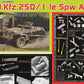 Dragon 6557 1:35 Sd.Kfz.250/1 le Spw Alte Plastic Model Kit