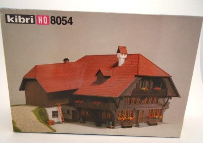 Kibri 8054 HO Alpine Farmhouse Building Kit