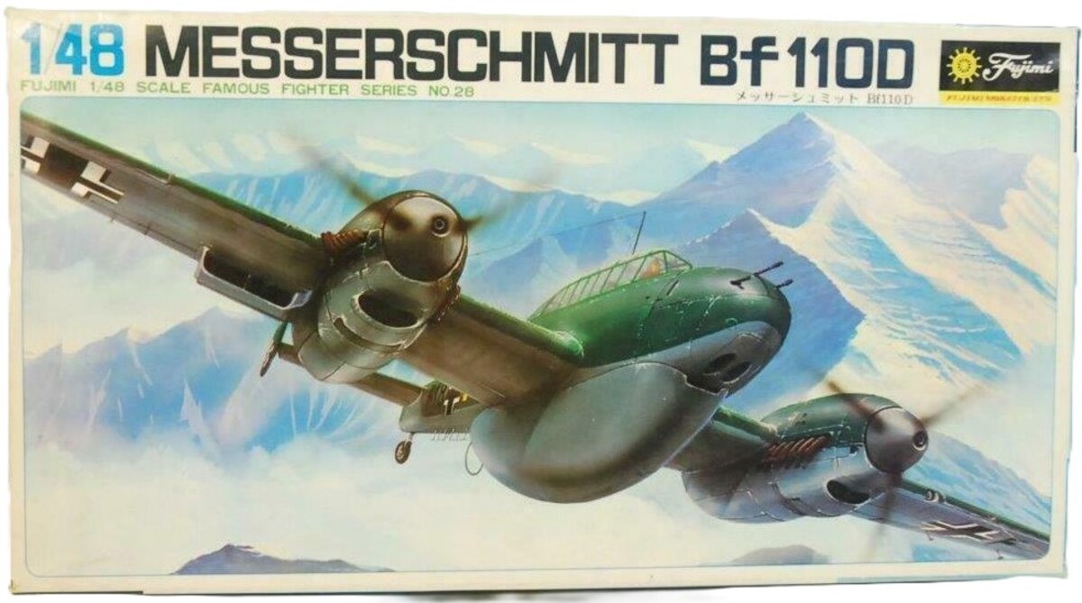 Fujimi Models 5A28 1:48 Messerschmitt BF1100 Model Plane Kit