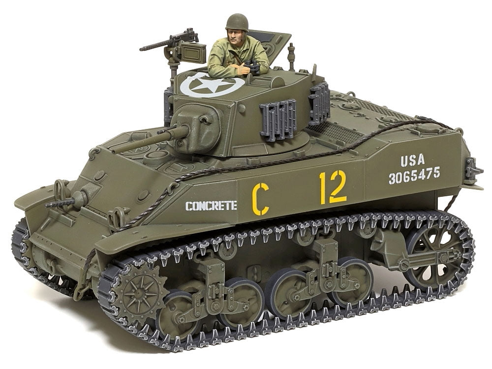 Tamiya 32606 1:48 U.S. Light Tank M5A1 Stuart Tank Plastic Model Kit