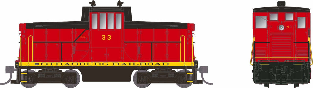 Rapido Trains 048564 HO Strasburg GE 44 Tonner Switcher DC/DCC/Sound #33
