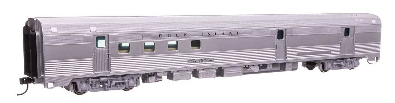 Walthers 910-30321 HO Rock Island 85' Budd Baggage-Railway Post Office RTR LN/Box
