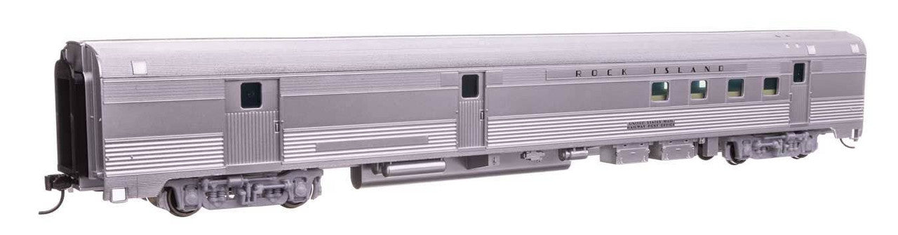 Walthers 910-30321 HO Rock Island 85' Budd Baggage-Railway Post Office RTR LN/Box