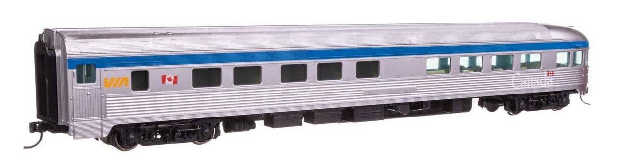 Walthers 910-30370 HO VIA Rail 85' Budd Observation Ready To Run
