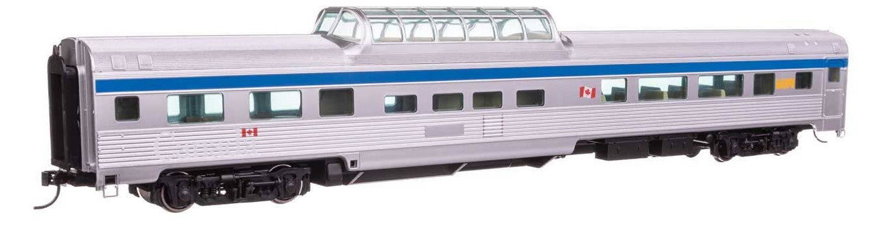 Walthers 910-30414 HO VIA Rail 85' Budd Dome Coach Ready to Run