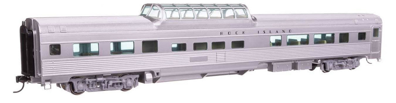 Walthers 910-30417 HO Rock Island 85' Budd Dome Coach Ready to Run LN/Box