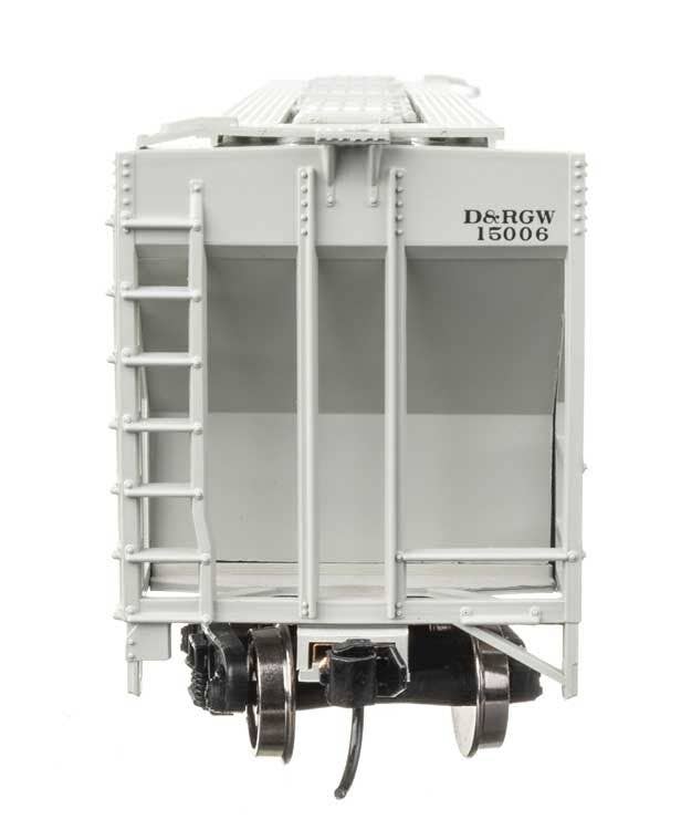 Walthers 910-49408 HO D&RGW 50' PS PS2-CD 4427 3-Bay Covered Hopper RTR #15006