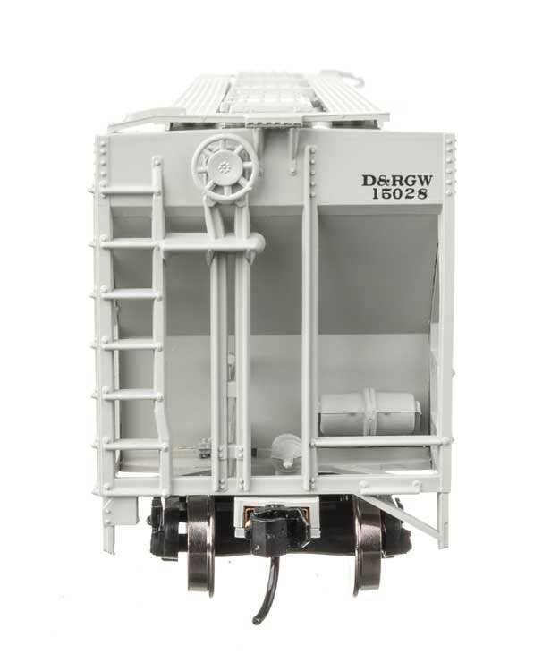 Walthers 910-49409 HO D&RGW 50' PS PS2-CD 4427 3-Bay Covered Hopper RTR #15028