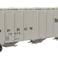 Walthers 910-49409 HO D&RGW 50' PS PS2-CD 4427 3-Bay Covered Hopper RTR #15028