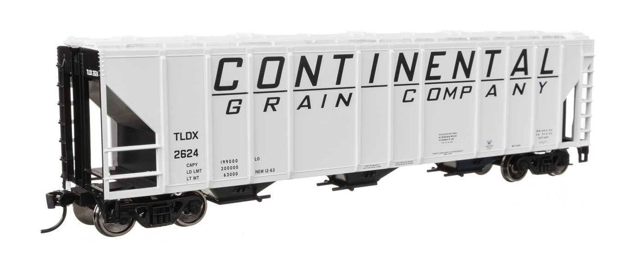 Walthers 910-49427 HO CGCX 50' PS PS2-CD 4427 3-Bay Covered Hopper RTR #2624