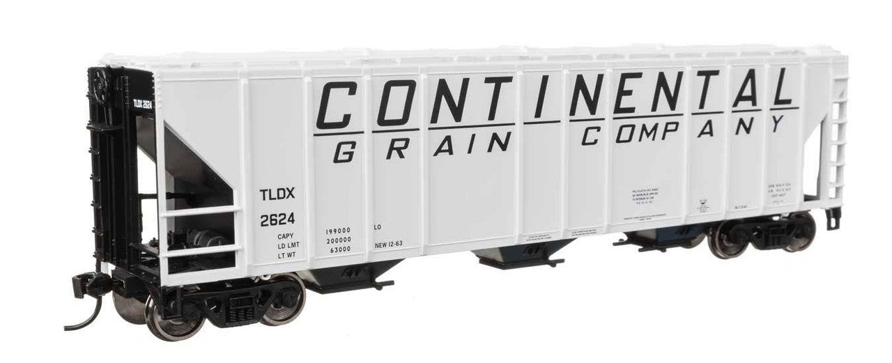 Walthers 910-49427 HO CGCX 50' PS PS2-CD 4427 3-Bay Covered Hopper RTR #2624