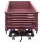 Walthers 910-56104 HO Santa Fe 40' 50-Ton Drop Bottom Gondola RTR #175585