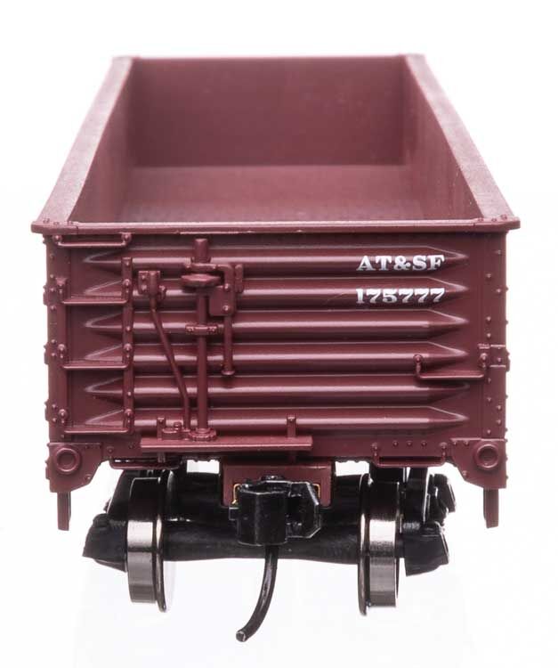 Walthers 910-56106 HO Santa Fe 40' 50-Ton Drop Bottom Gondola RTR #175777
