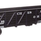 Walthers 910-56107 HO C&O 40' 50-Ton Drop Bottom Gondola Ready to Run #29699
