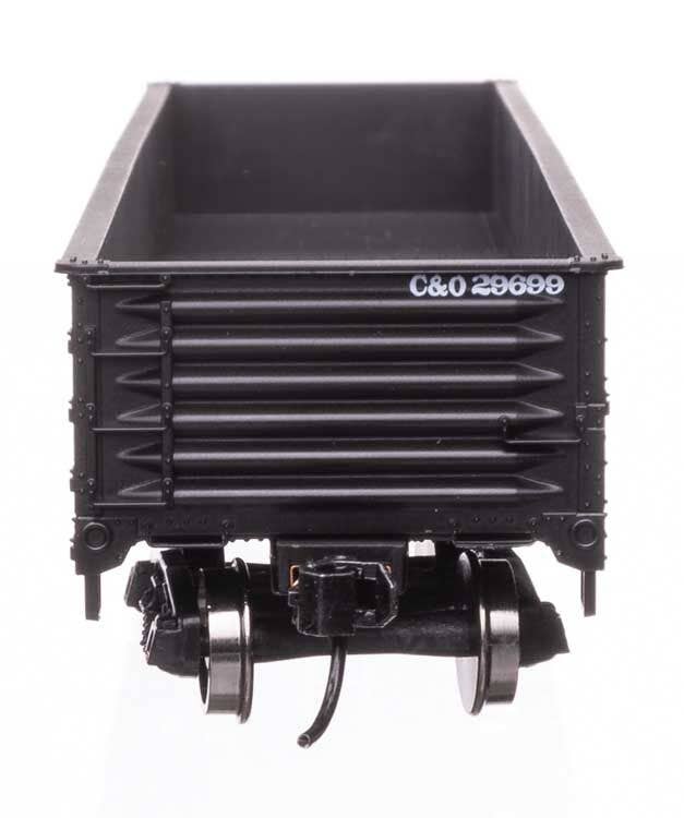 Walthers 910-56107 HO C&O 40' 50-Ton Drop Bottom Gondola Ready to Run #29699