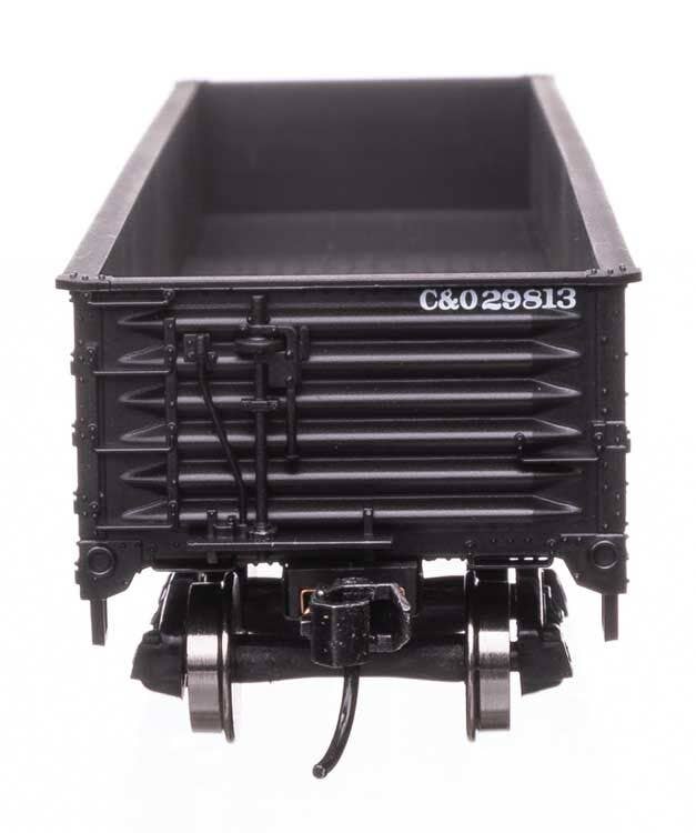Walthers 910-56109 HO C&O 40' 50-Ton Drop Bottom Gondola Ready to Run #29813