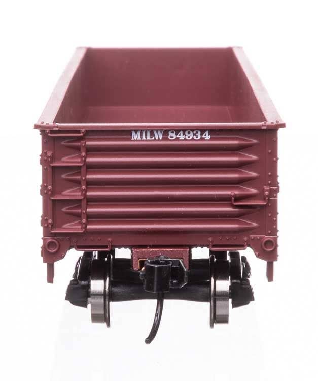 Walthers 910-56110 HO Milwaukee Road 40' 50-Ton Drop Bottom Gondola RTR #84934