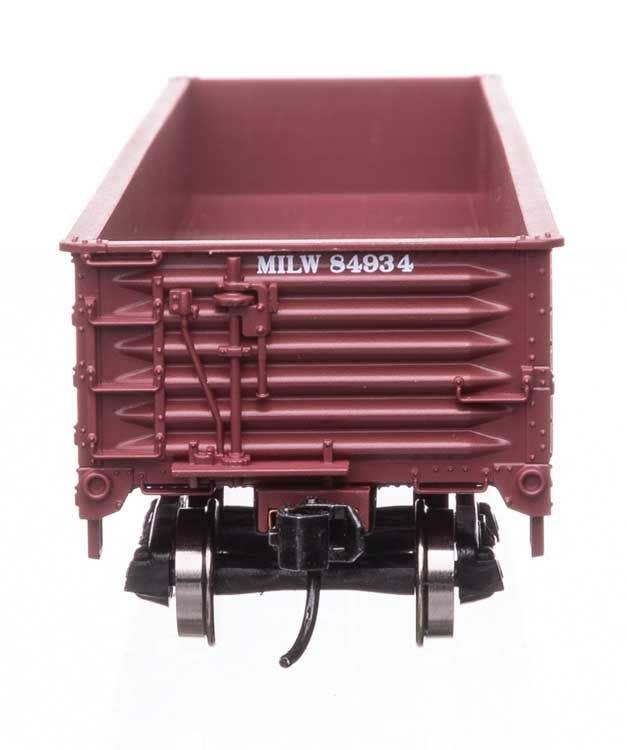 Walthers 910-56110 HO Milwaukee Road 40' 50-Ton Drop Bottom Gondola RTR #84934