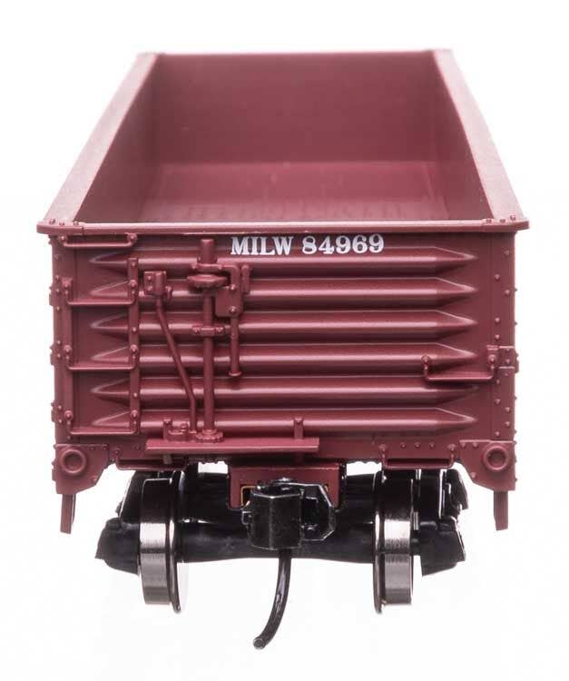 Walthers 910-56112 HO Milwaukee Road 40' 50-Ton Drop Bottom Gondola RTR #84969