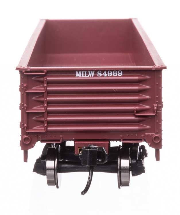 Walthers 910-56112 HO Milwaukee Road 40' 50-Ton Drop Bottom Gondola RTR #84969