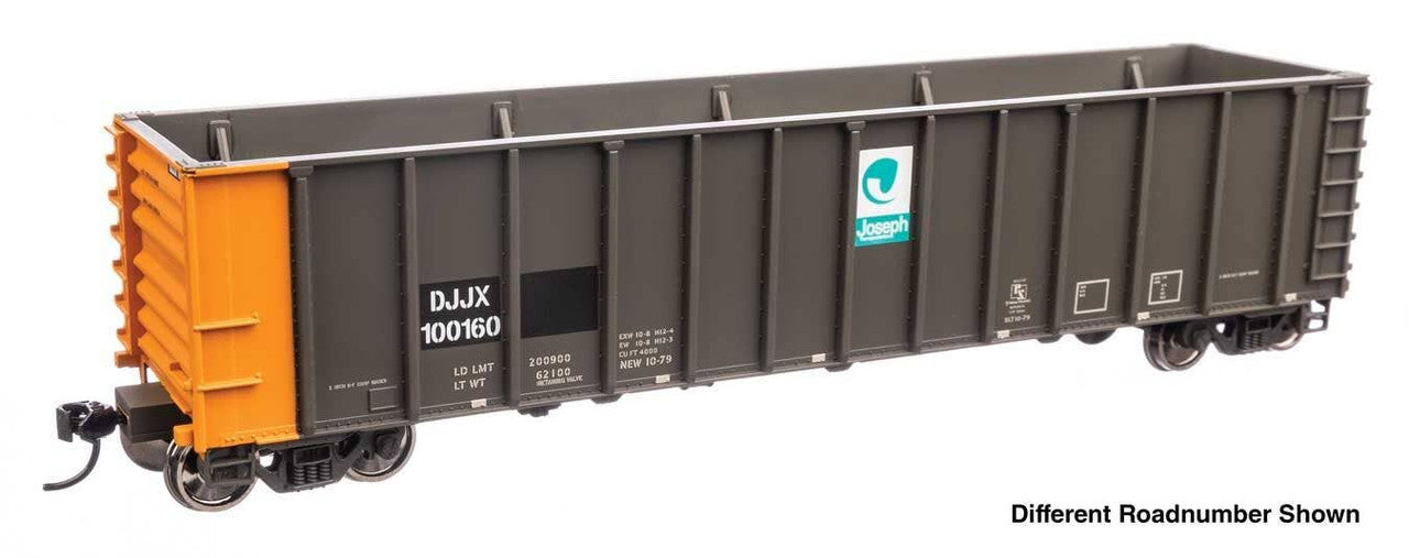 Walthers 910-56211 HO DJJX 50' PS 4000 Cu Ft Coal Gondola Ready to Run #100180