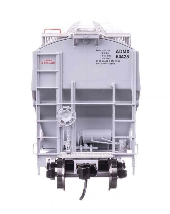 Walthers 920-110300 HO ADMX 67' Trinity 6351 4-Bay Covered Hopper RTR #64425