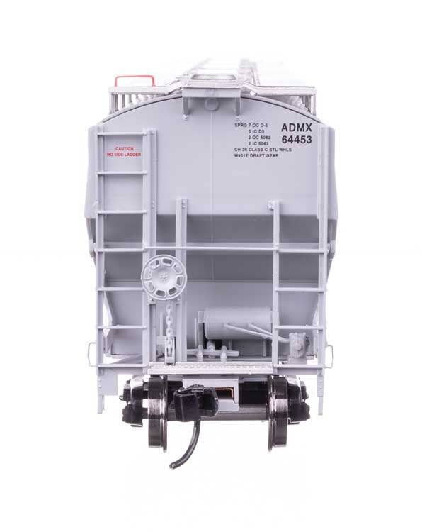 Walthers 920-110301 HO ADMX 67' Trinity 6351 4-Bay Covered Hopper RTR #64453
